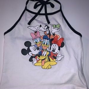 Disney Mickey Mouse Halter Top